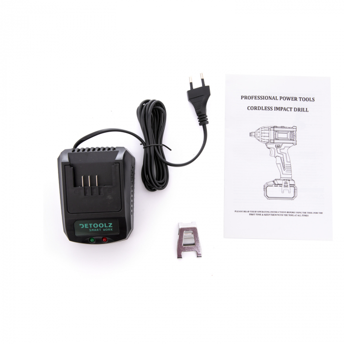 Masina Detoolz pro gaurit/impact cu acumulatori 20V/4Ah [6]