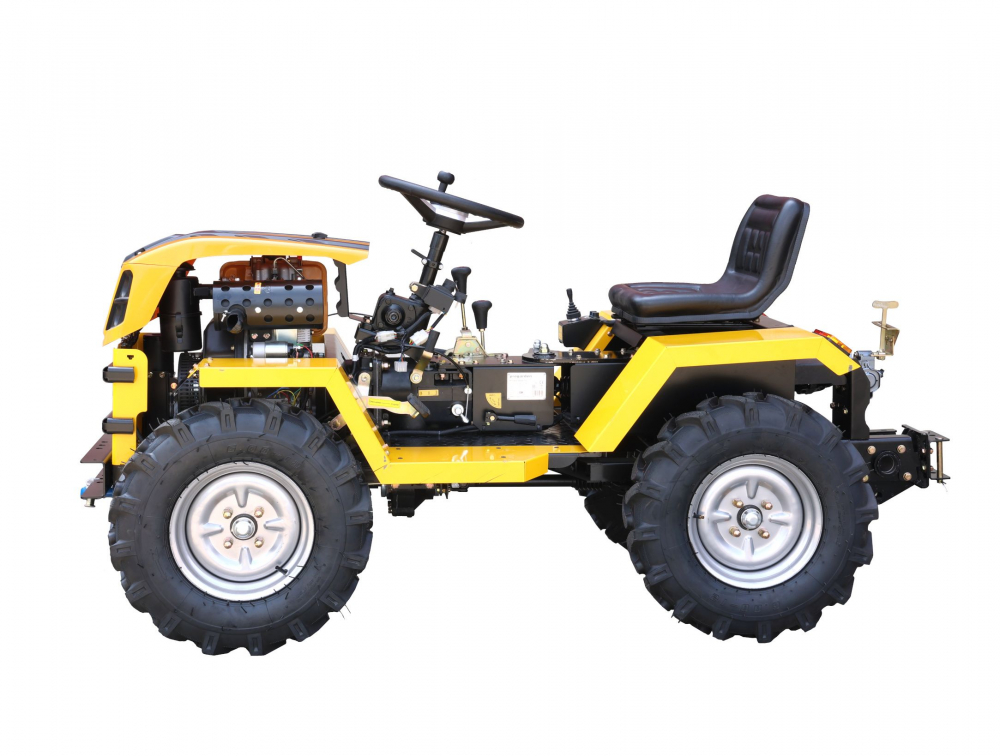Minitractor ProGARDEN Campo T12 G2.1 4560000087 4x4, 12CP, diesel, hidraulica fata-spate, roti 6.00-12 [4]