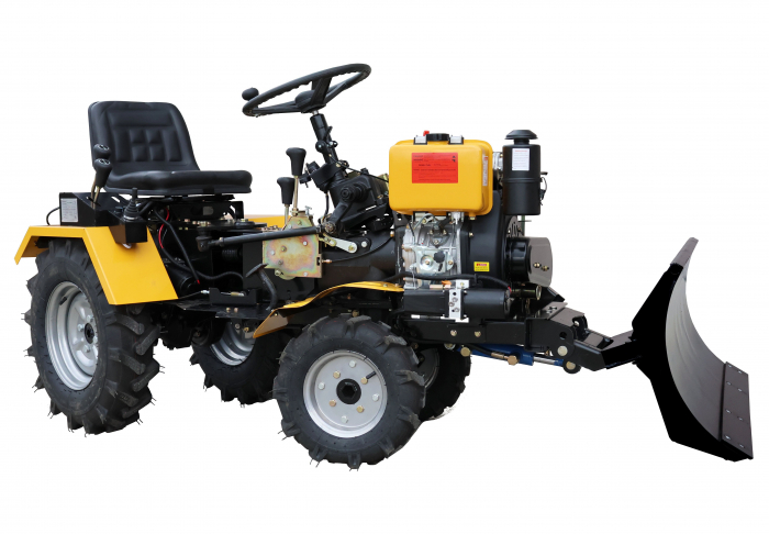 Mini tractor ProGARDEN Campo T12609 4560FS12609 4x4, 12CP, diesel, ridicare hidraulica fata/spate [3]