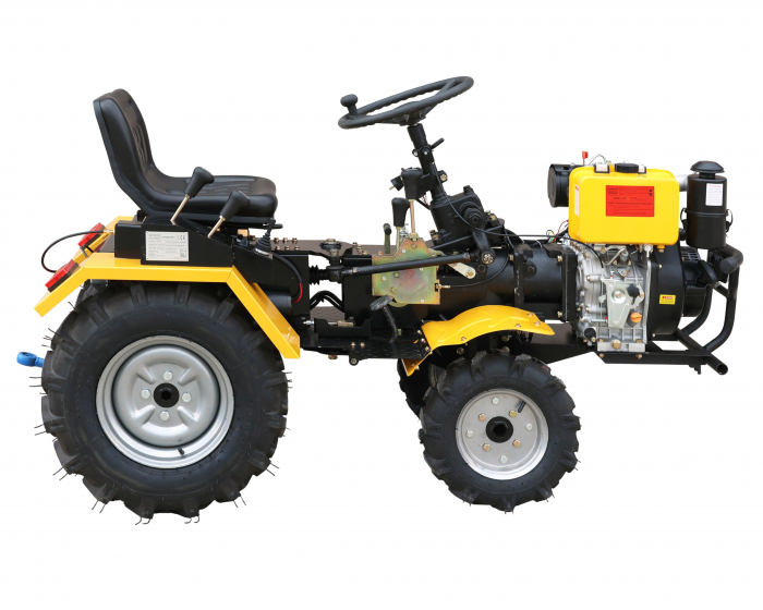 Mini tractor ProGARDEN Campo T12618 45600S12618 4x4, 12CP, diesel, ridicare hidraulica spate [2]