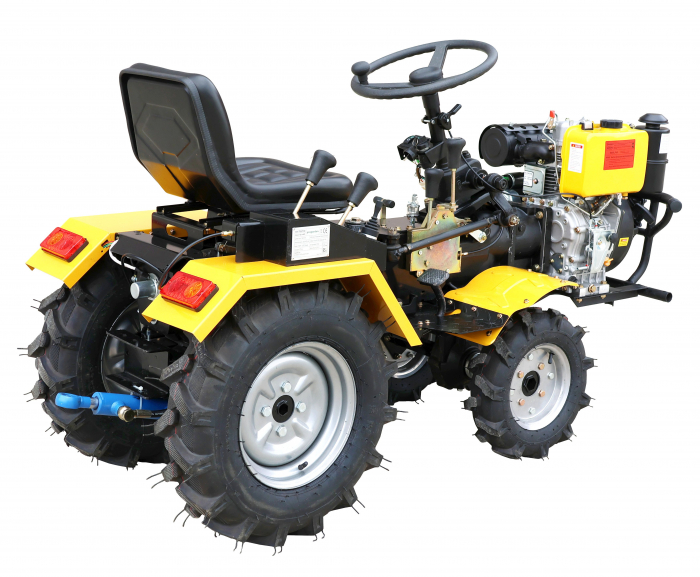 Mini tractor ProGARDEN Campo T12618 45600S12618 4x4, 12CP, diesel, ridicare hidraulica spate [4]