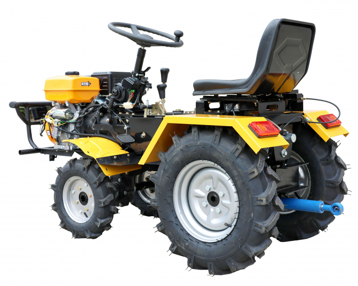 Mini tractor ProGARDEN Campo T18618 45600S18618 4x4, 18CP, benzina, ridicare hidraulica spate [3]