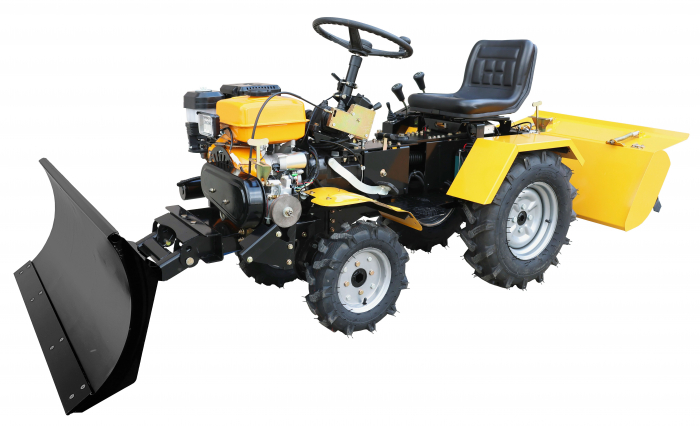 Mini tractor ProGARDEN Campo T18609 4560FS18609 4x4, 18CP, benzina, ridicare hidraulica fata/spate [6]