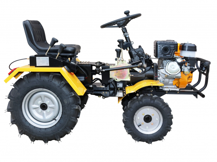 Mini tractor ProGARDEN Campo T18609 4560FS18609 4x4, 18CP, benzina, ridicare hidraulica fata/spate [2]