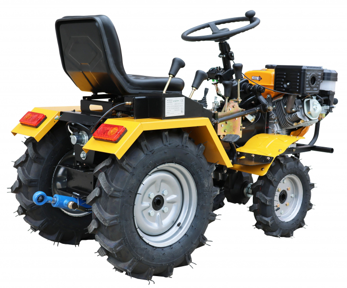 Mini tractor ProGARDEN Campo T18609 4560FS18609 4x4, 18CP, benzina, ridicare hidraulica fata/spate [4]