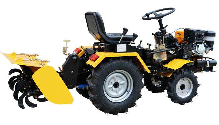Mini tractor ProGARDEN Campo T18609 45600S18609 4x4, 18CP, benzina, ridicare hidraulica spate [7]