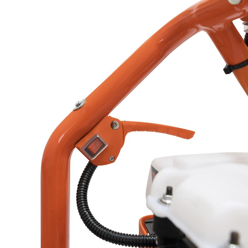 Motoburghiu RURIS TT 14, benzina 3CP, include burghiu 150, 200, 250 mm [2]