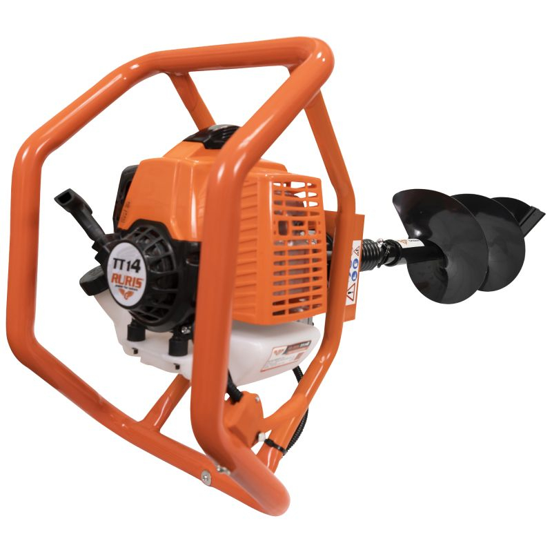 Motoburghiu RURIS TT 14, benzina 3CP, include burghiu 150, 200, 250 mm [3]