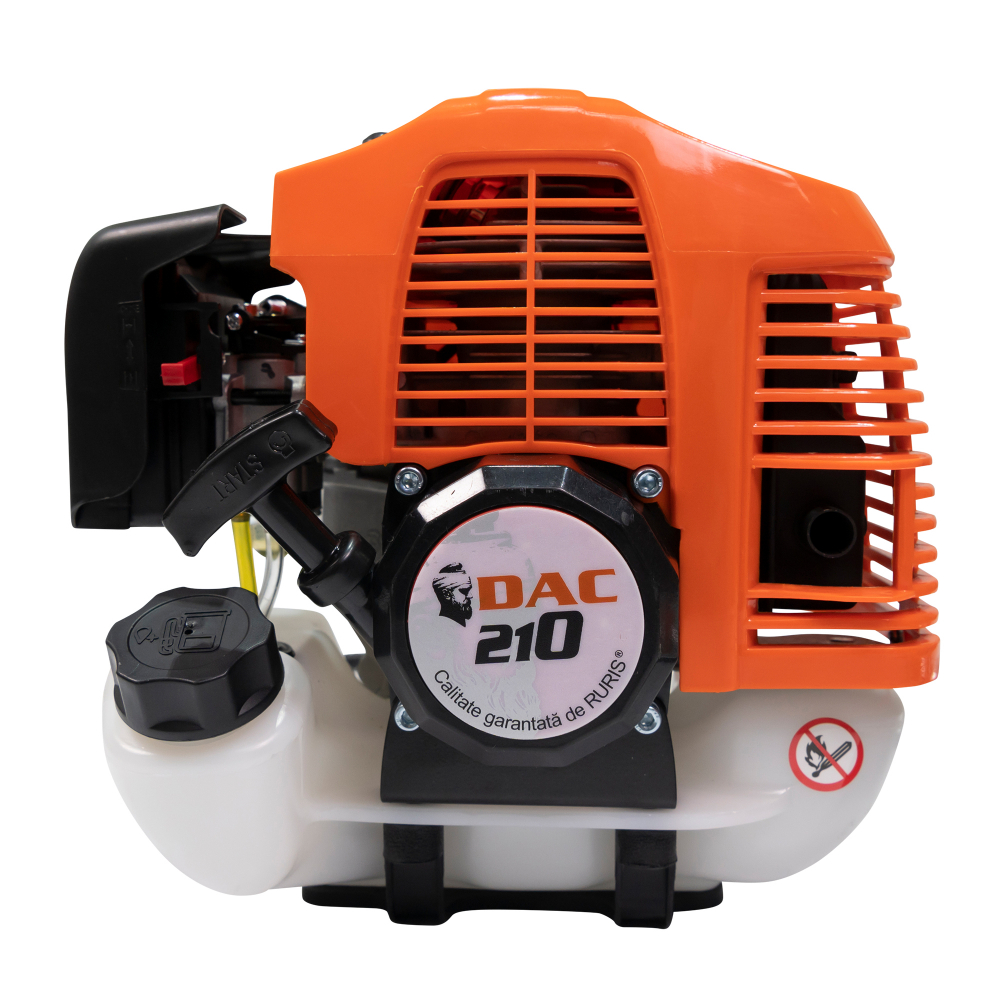 Motocoasa de umar DAC 210, motor TEZ, benzina, 2 timpi, 42 cc - 1.7 CP [4]