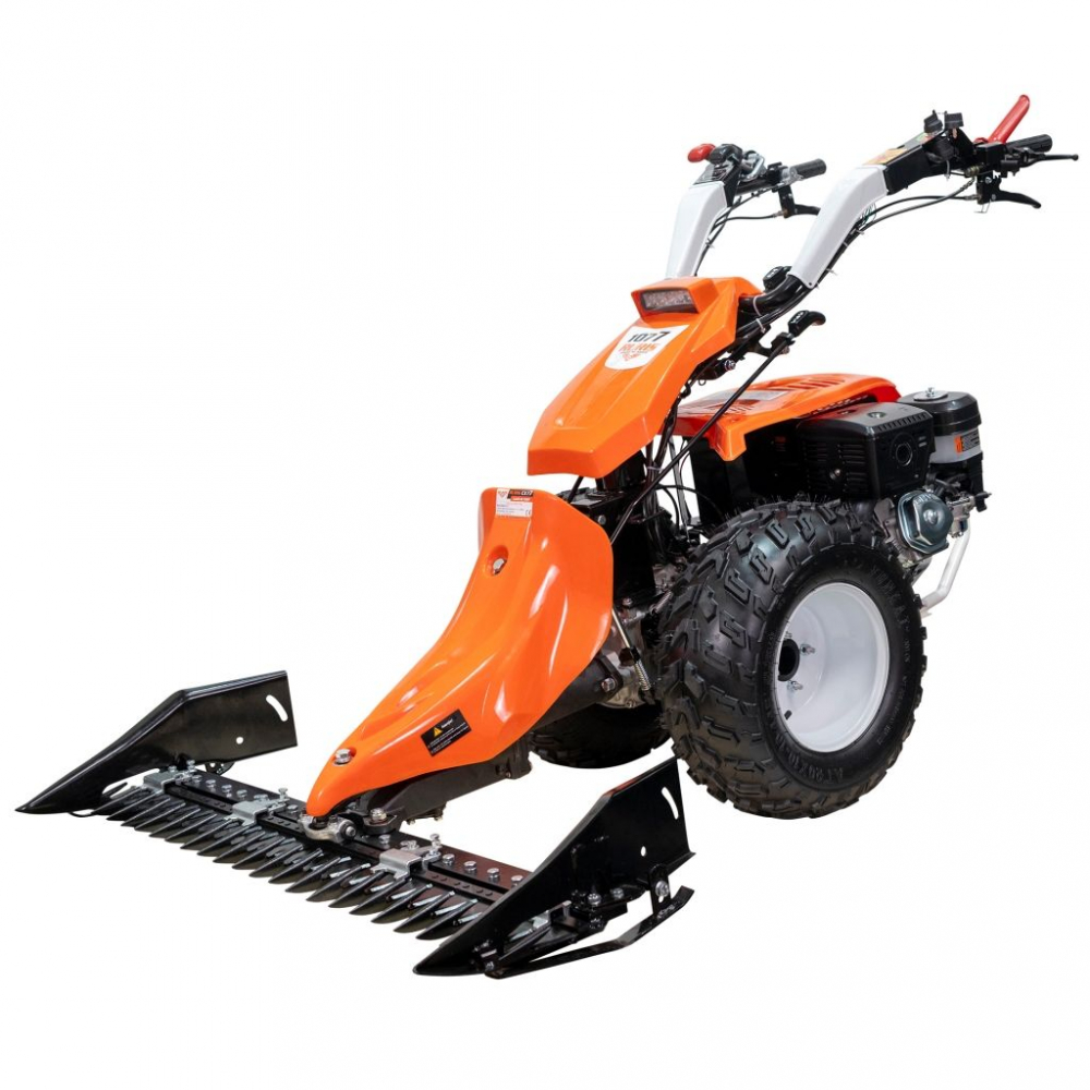 Motocultivator RURIS 1077C 16CP, benzina, pornire electrica, 3+2 viteze, diferential + lama de cosit RURIS CX77 1110 mm [2]