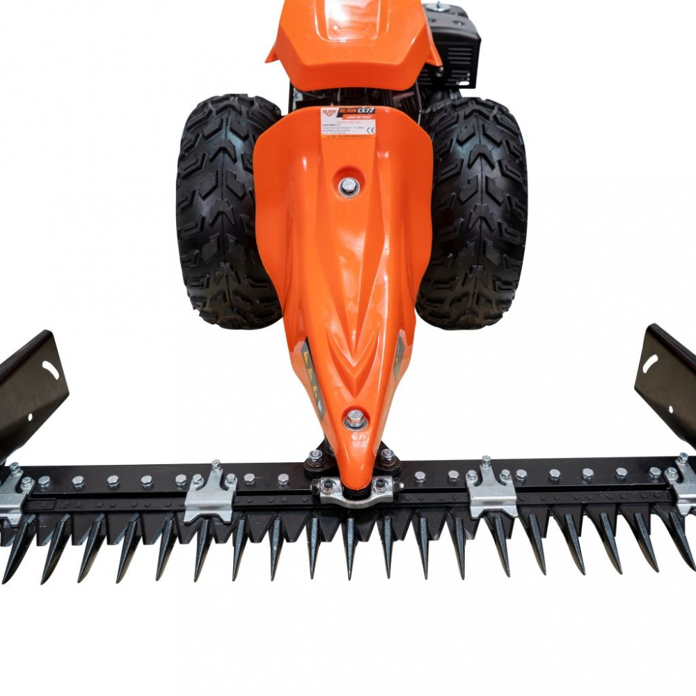 Motocultivator RURIS 1077C 16CP, benzina, pornire electrica, 3+2 viteze, diferential + lama de cosit RURIS CX77 1110 mm [6]