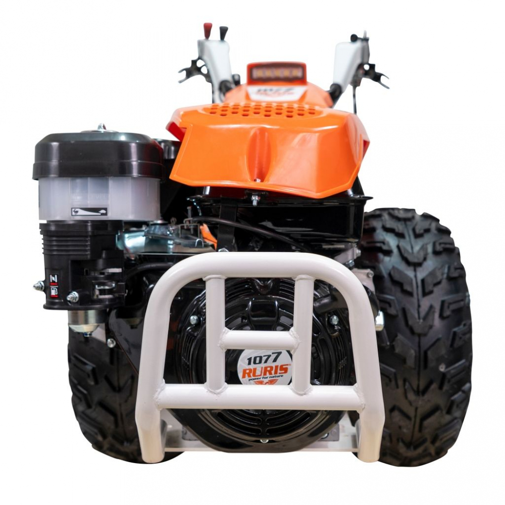 Motocultivator RURIS 1077S 16CP, benzina, pornire electrica, 3+2 viteze, diferential + freza de sapat SX77 80 cm [5]