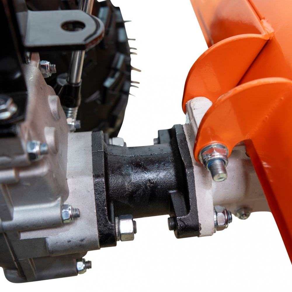 Motocultivator RURIS 1077S 16CP, benzina, pornire electrica, 3+2 viteze, diferential + freza de sapat SX77 80 cm [8]