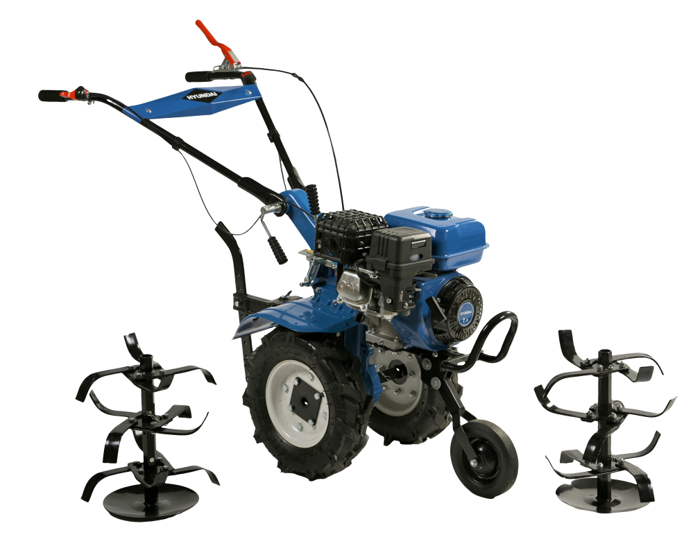 Motocultor Hyundai HY-MC85 7 CP benzina, transmisie pinioane, latime lucru 85 cm [2]