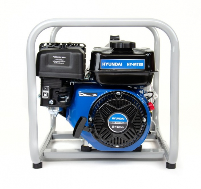 Motopompa apa murdara Hyundai HY-MT80, 3 toli, 5.8 CP, benzina, 4 timpi [2]