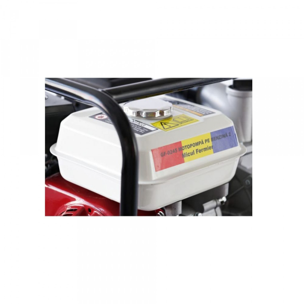 Motopompa Micul Fermier GF-0246, 3 toli, 6.5 Cp, 196 CC, 4 timpi, 60 m3/h debit, 28 m inaltime refulare, 7 m adancime absorbtie, 3.6 l, benzina [7]