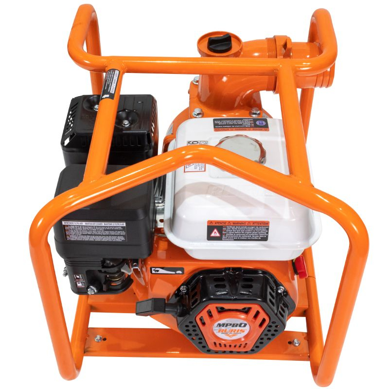 Motopompa RURIS MP 80 + furtun refulare 3`` 20m 7 CP [2]
