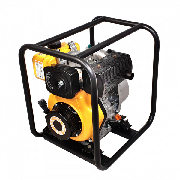 ProGARDEN PD20 motopompa 2"/50mm, diesel, 4.5 CP, apa curata, pornire la sfoara [3]