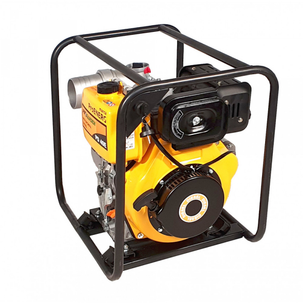 ProGARDEN PD40E motopompa 4"/100mm, diesel, 8.6CP, apa curata, pornire electrica [2]