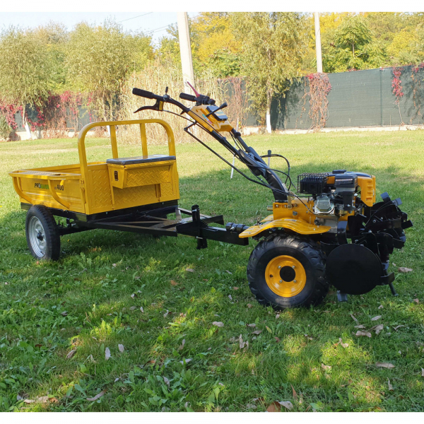 ProGARDEN Campo 854 motocultor 7.5CP, 2+1, roti ATV, manicot rulment, benzina [HS1000BW] [4]