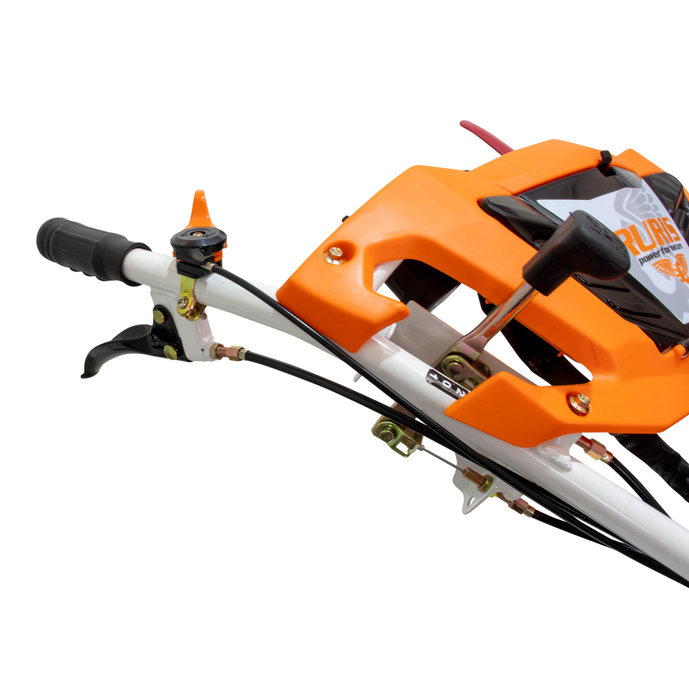 Motosapatoare RURIS 1300 KS + roti cauciuc 5.00-12+plug reversibil rev2+roti metalice 500 13 CP [5]