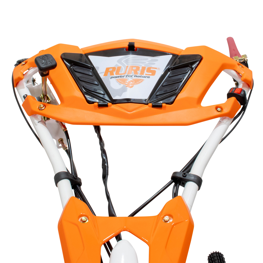 Motosapatoare RURIS 1300 KS + roti cauciuc 5.00-12+plug reversibil rev2+roti metalice 500 13 CP [9]