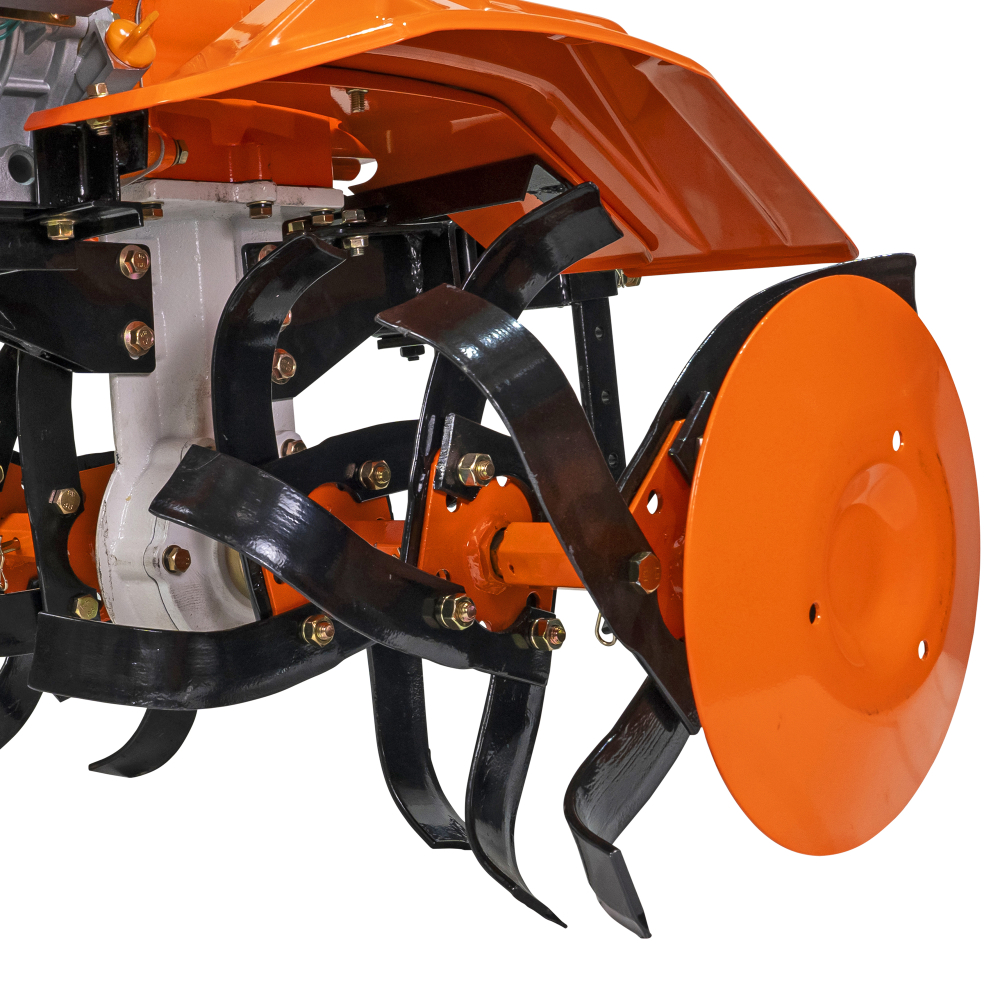 Motosapa RURIS 651KSD Diesel 6 CP cu rarita, roti metalice 400 si roti 4.00-8 [5]