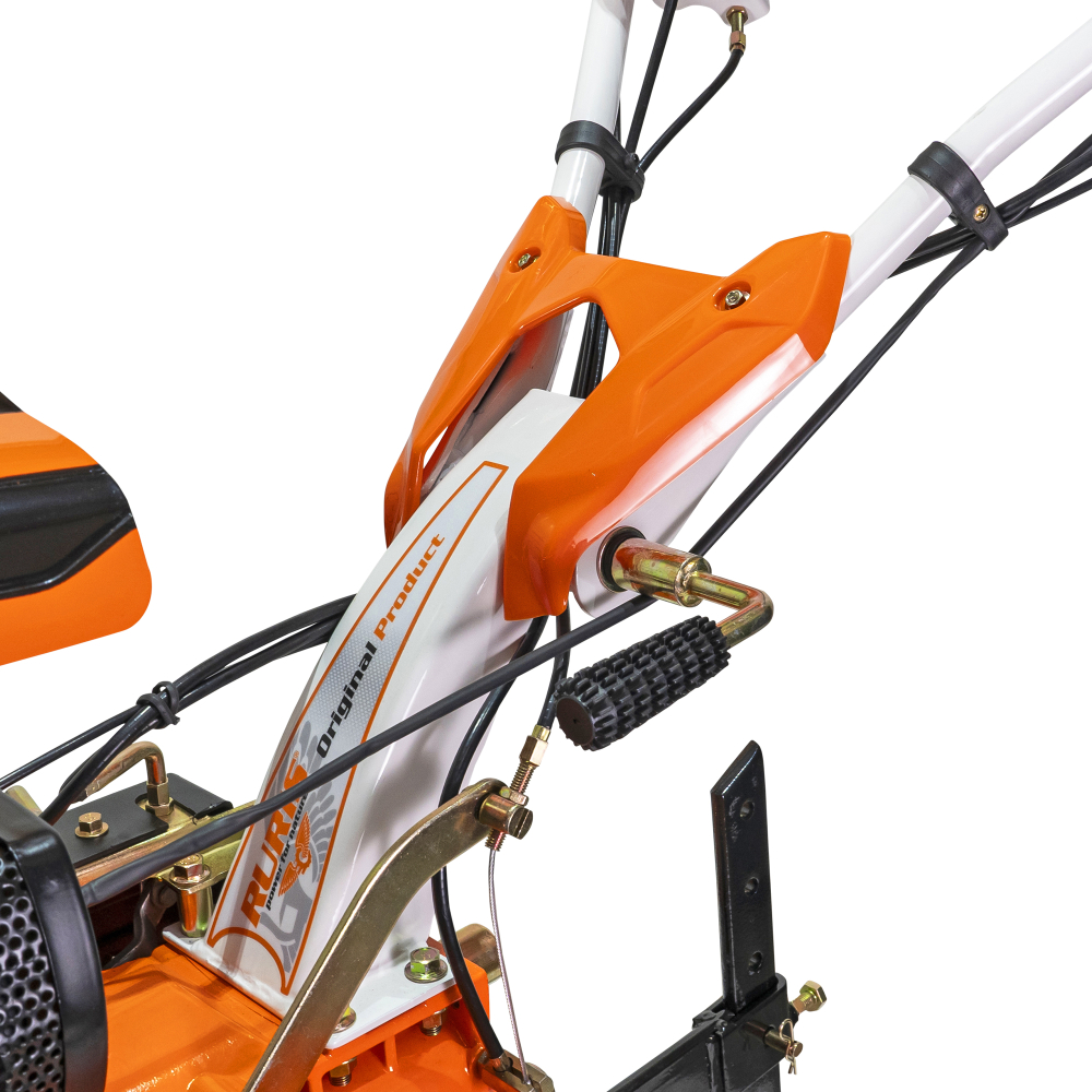 Motosapa RURIS 651KSD Diesel 6 CP cu rarita, roti metalice 400 si roti 4.00-8 [8]
