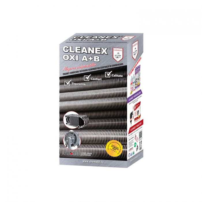 Pachet curatare exterior schimbator centrala in condensare Cleanex Oxi A+B LBXPKOS10 [2]