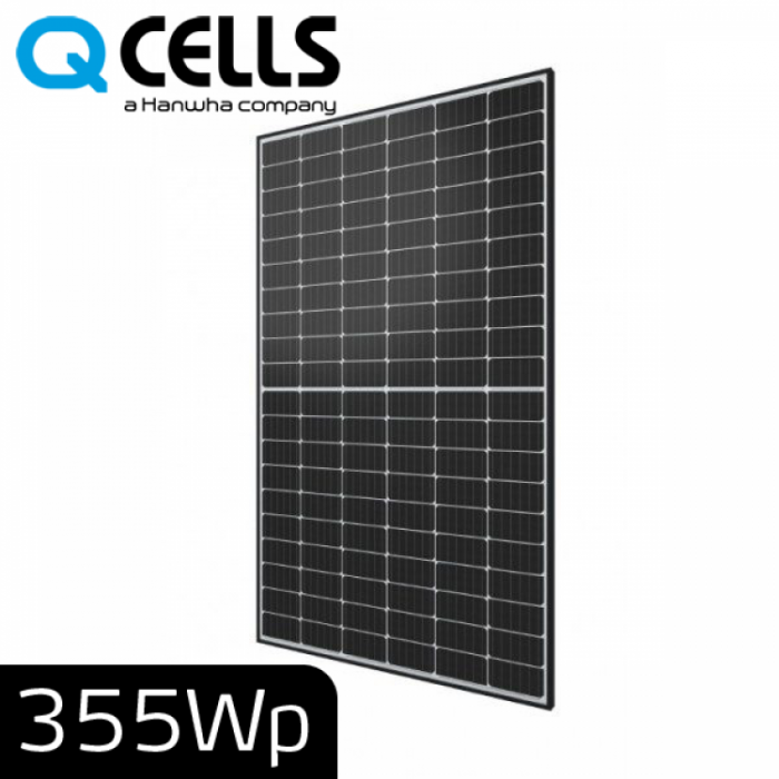 Panou fotovoltaic 355 Wp monocristalin Q Cells, Mono Q Peak Duo G6 Black Frame [4]