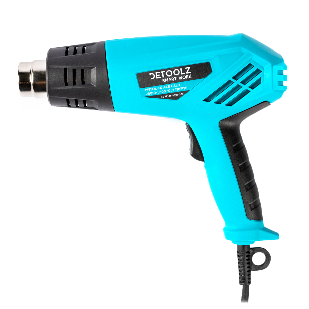 Pistol aer cald 2000 W 2 trepte 600ᵒC [7]