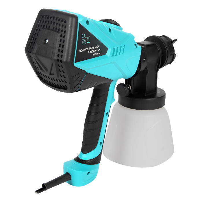 Pistol electric de vopsit Detoolz DZ-SE144 600W 1200ml/min [3]