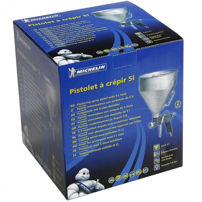 Pistol pneumatic pentru gletuit MICHELIN rezervor 5l [4]
