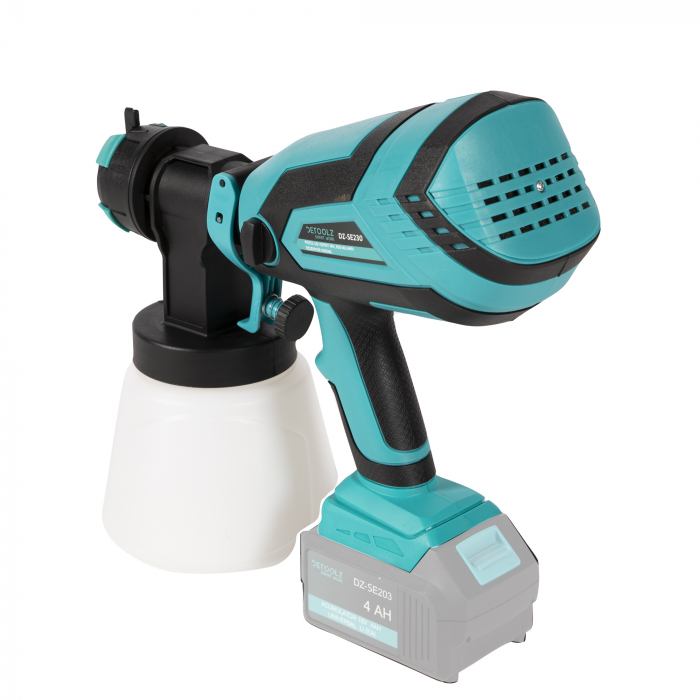 Pistol vopsit Detoolz DZ-SE230 18V 600ml/min rezervor 1000ml [3]