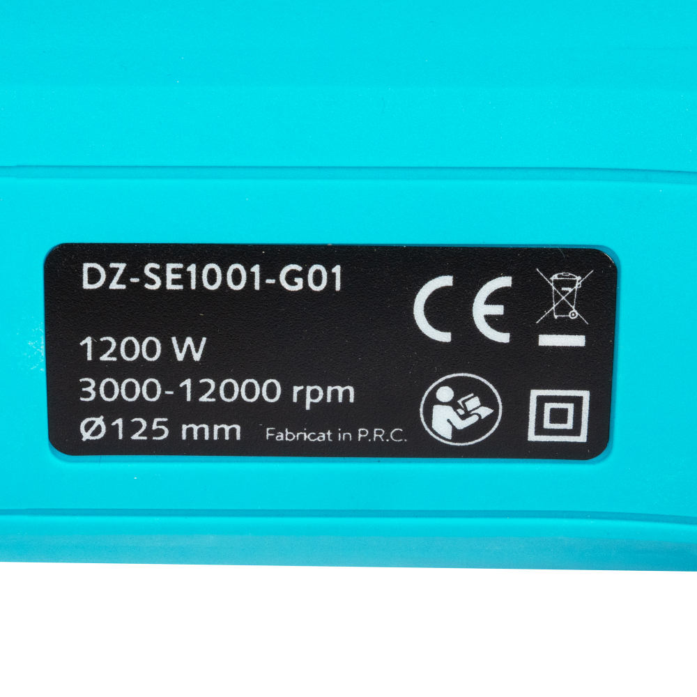 Polizor unghiular Detoolz, 1200W, 125mm diametru disc, cu variator de turatie [3]