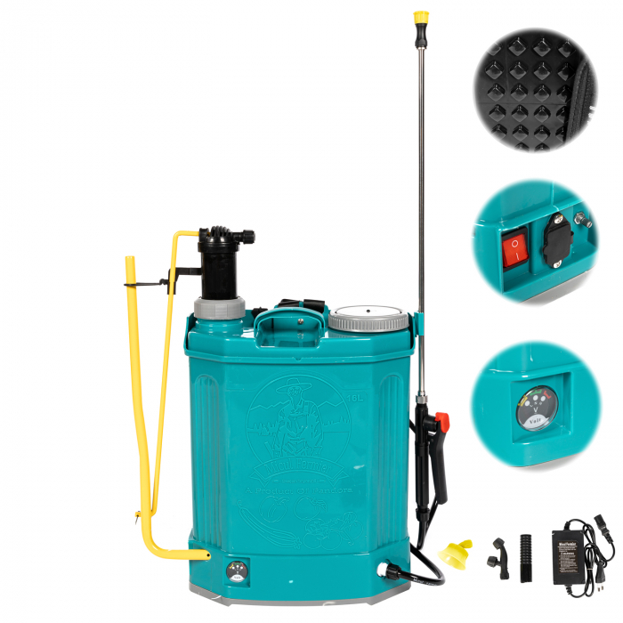 Pompa de stropit 2 in 1 (acumulator+ manuala) 16L  [3]