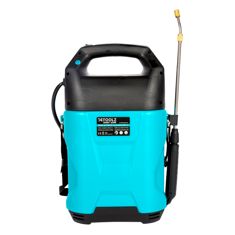 Pompa de stropit cu acumulator, Detoolz 5L [1]