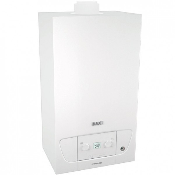 Centrala termica in condensatie Baxi Prime 24 kW, incalzire + ACM, kit evacuare inclus [2]