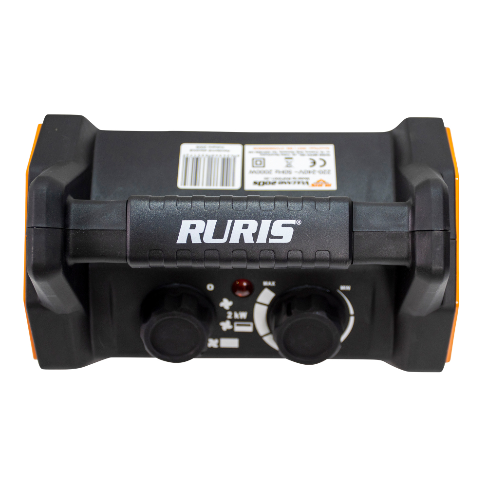 Aeroterma electrica RURIS Vulcano 200S, 2000 W, 3 trepte, 230V [4]