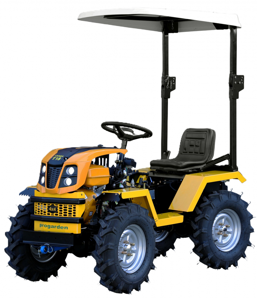 ProGARDEN Acoperis ploaie/soare si anti roll bar pentru minitractor Campo T12/T18 G2 si G2.1 [3]