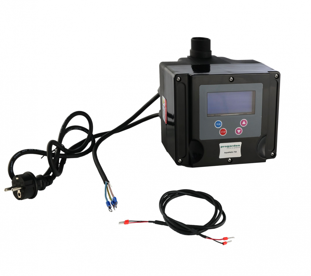 ProGARDEN AquaMatic 750 Controler VFD 20-50Hz, 0.75kW, 1x230V-in, 1x230V-out, compact, LED [2]