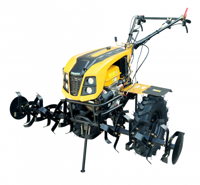 ProGARDEN Campo 1873 Alpine 4560001873, motocultor 18CP, 2+1, roti 6.00-12, benzina, EU V, pornire electrica, 2 prize putere [3]
