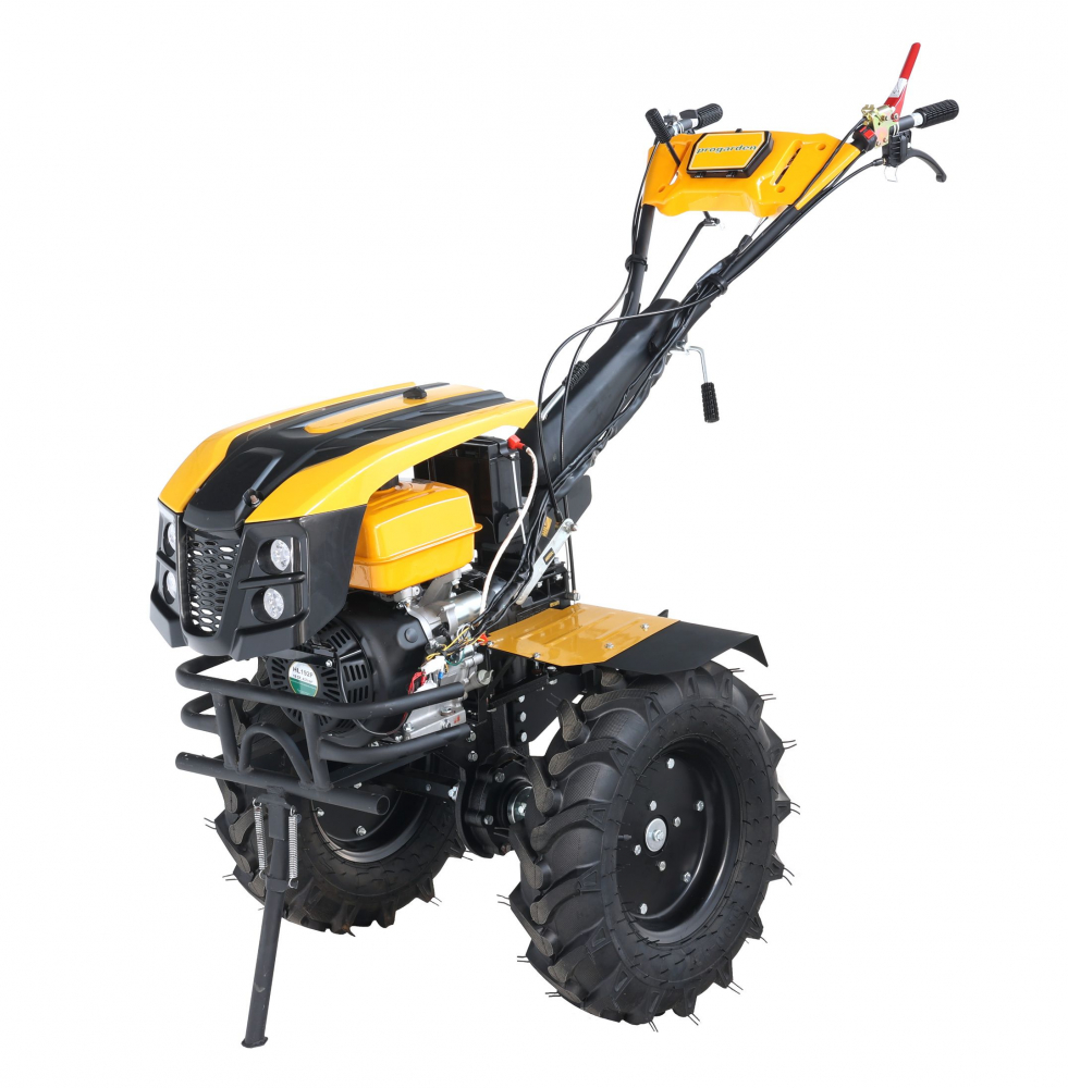 ProGARDEN Campo 1873V2 Alpine motocultor 18CP, 2+1 trepte, 3+1+1 freze, roti 6.00-12, benzina, EU V, pornire electrica, 2 prize putere [3]