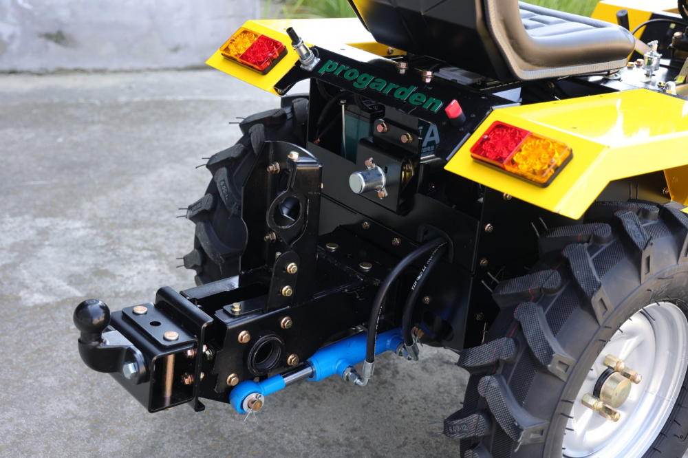 ProGARDEN Campo T18 Minitractor V25.1 4x4, 18CP, benzina, hidraulica fata-spate, roti 6.00-12 [6]