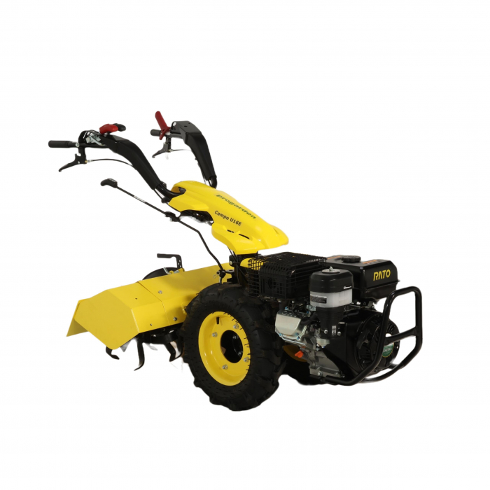ProGARDEN Campo U12E motocultor multifunctional 12CP, diesel, pornire electrica, 3+2 viteze, reductor cu freza tractata 90 cm + CADOU ulei motor si transmisie [2]