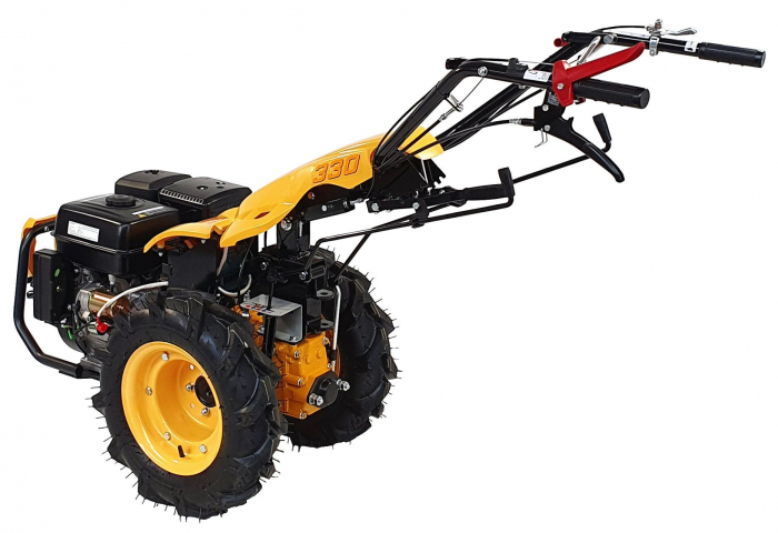 ProGARDEN Campo U14E motocultor multifunctional 14CP cu pornire electrica, diferential, benzina, euro5, 3+2 viteze, reductor, 51300BT330G190E [BT330/G190] [10]