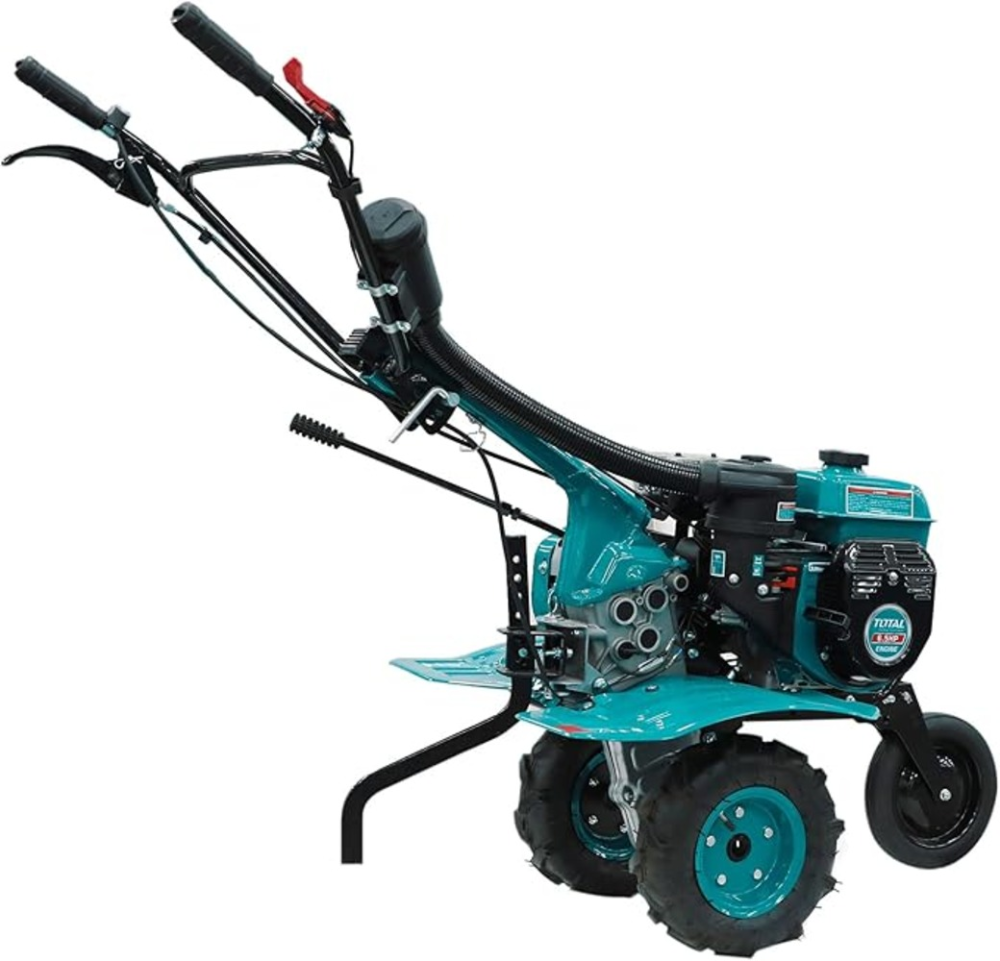 Motocultor pe benzina TOTAL TGC5001 6.5 CP cu roti si freze [4]