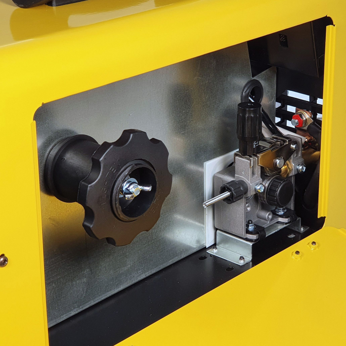 ProWELD MIG 200 Synergic 4551MIG200 invertor sudare MIG/MAG profesional + sarma flux 5 kg, 0.8 mm, + manusi sudura cu snur kevlar Jasic [6]