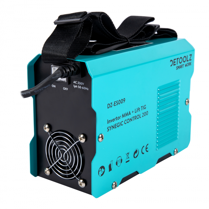 Invertor sudura Detoolz DZ-ES009 MMA + Lift TIG SYNEGIC CONTROL [5]