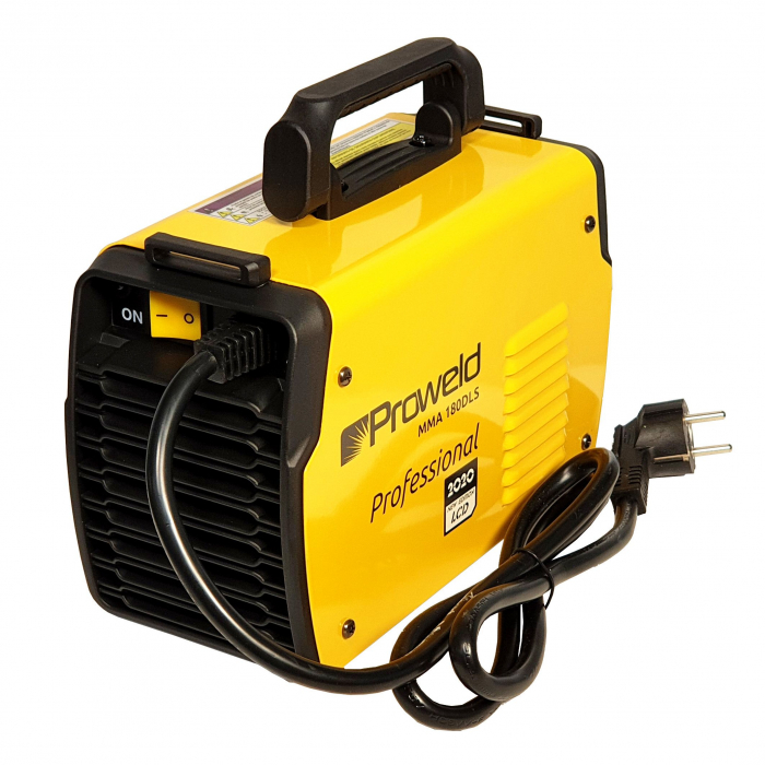 ProWELD MMA 180DLS  LCD invertor sudare, MMA/LiftTIG inclde valiza transport - electrod 5 mm [3]